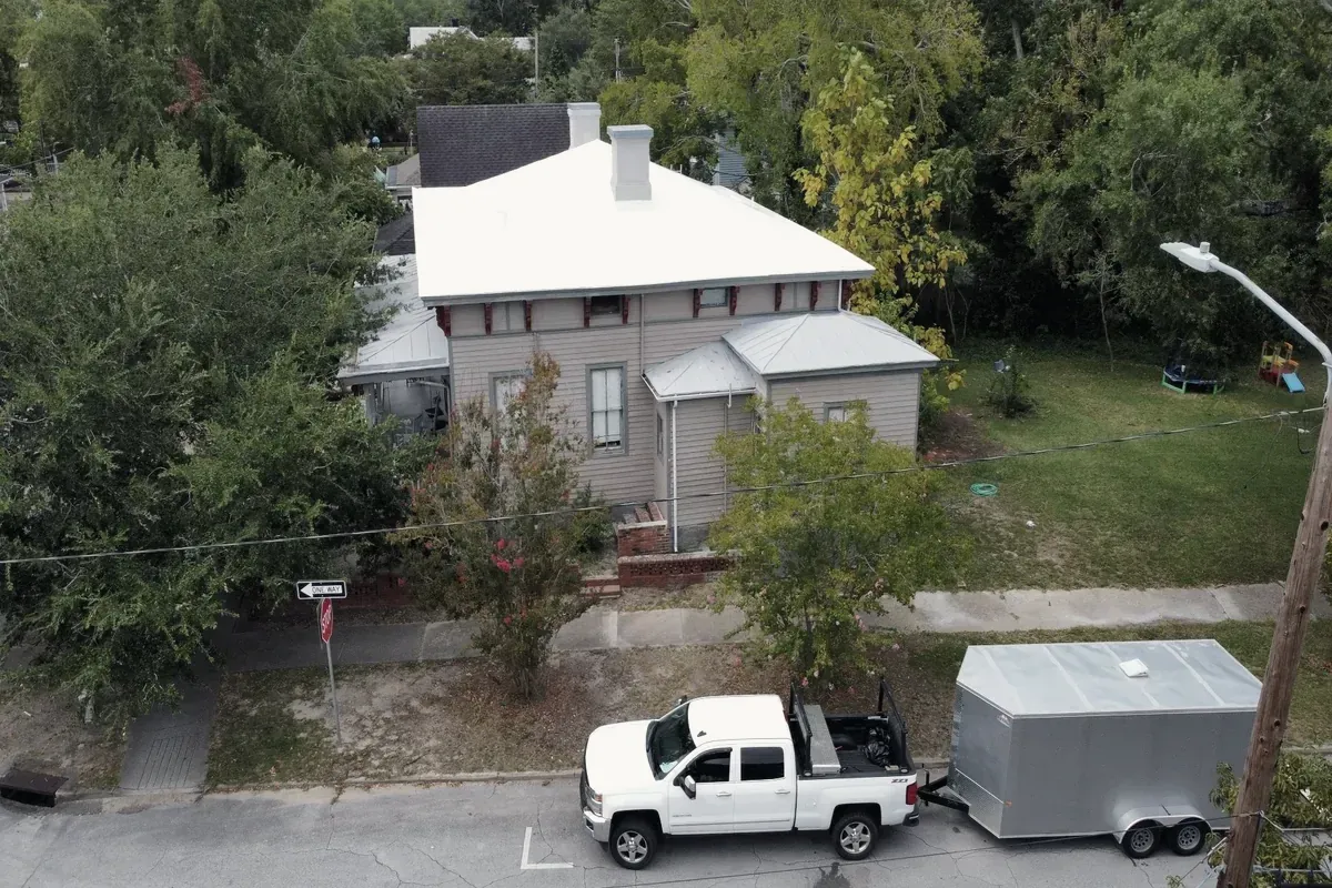 Completed roof replacement project by Howard Roofing & Construction, Wilmington NC