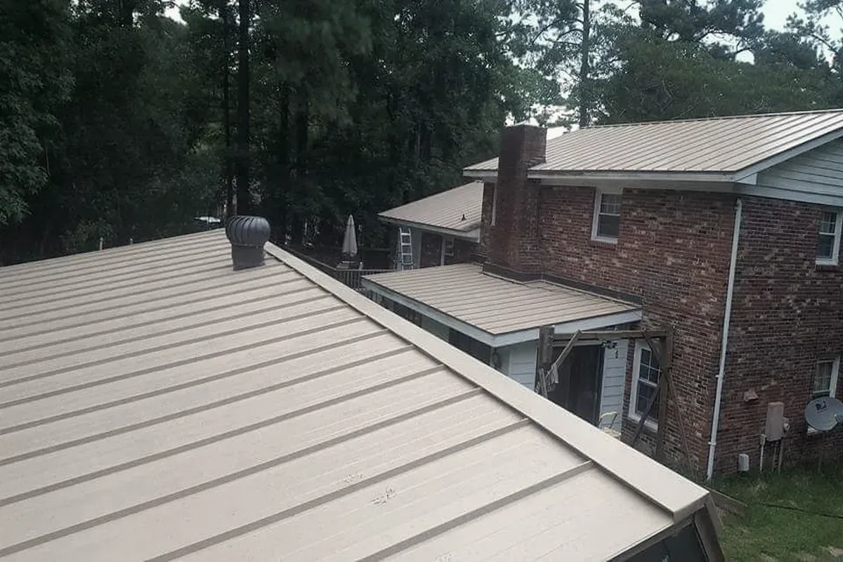 Completed roof replacement project by Howard Roofing & Construction, Wilmington NC