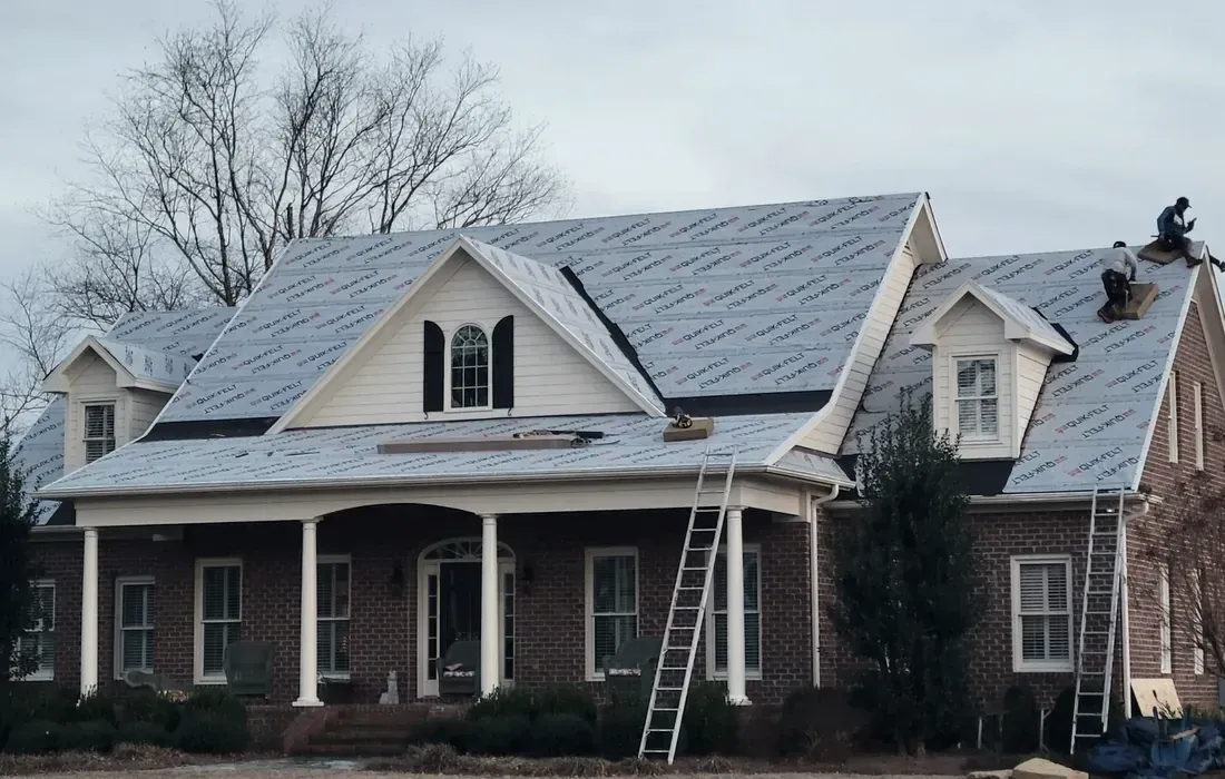 Roof underlayment prep Burgaw NC