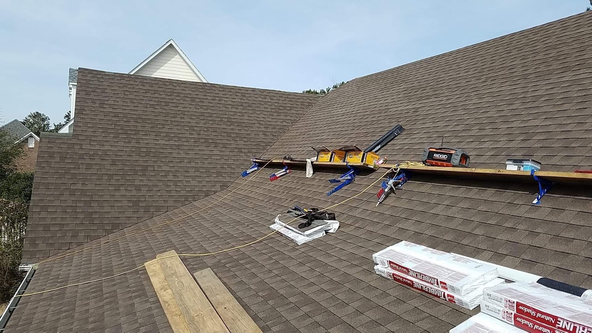 architectural shingle roof replacement pattern