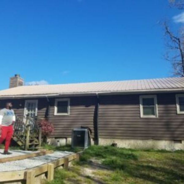 corrugated metal roof